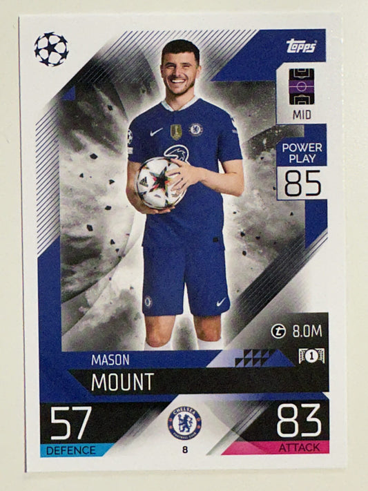 008. Mason Mount (Chelsea) &#8211; Topps Match Attax 2022:2023 card