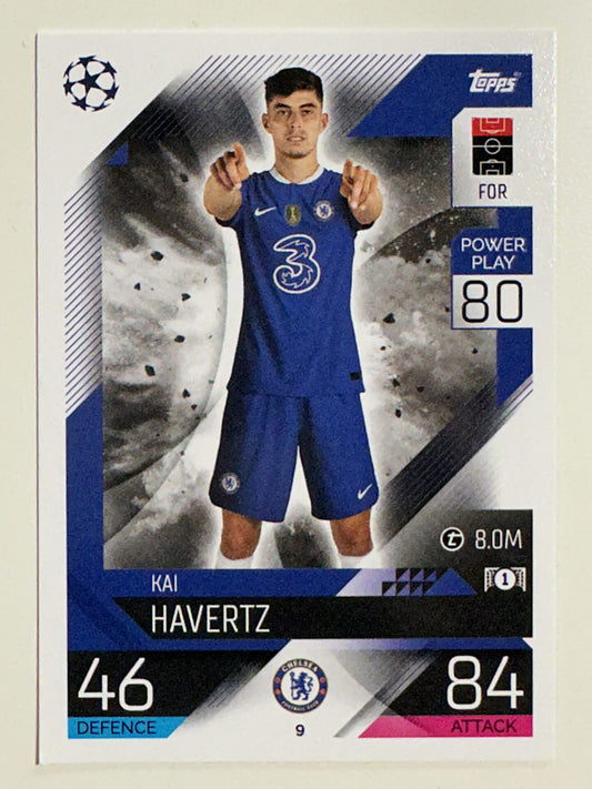 009. Kai Havertz (Chelsea) &#8211; Topps Match Attax 2022:2023 card