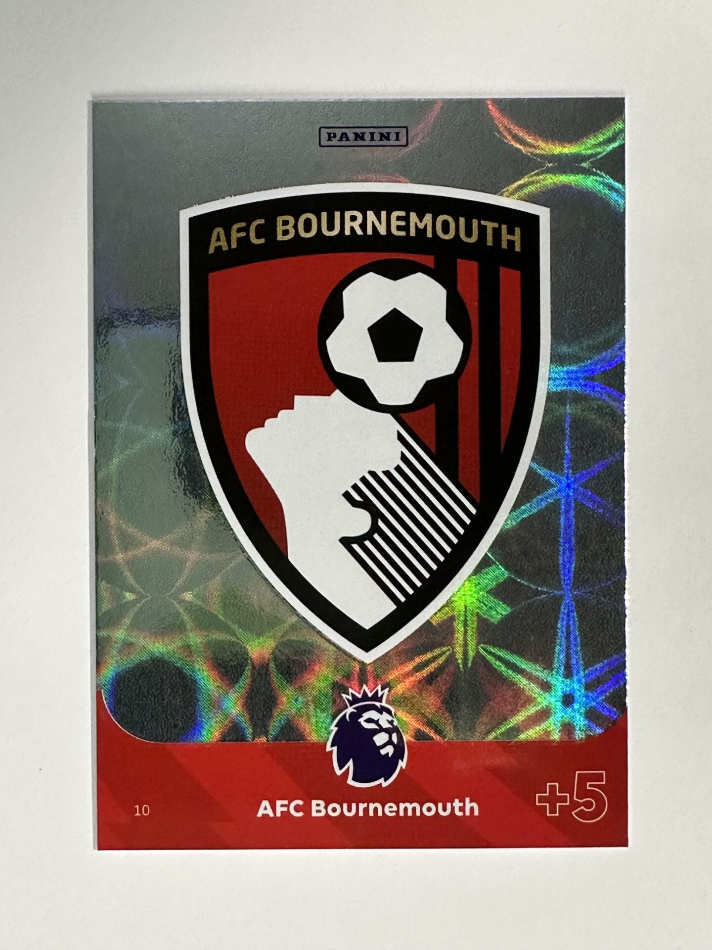 010 Badge AFC Bournemouth Panini Premier League Adrenalyn XL 2024 Card