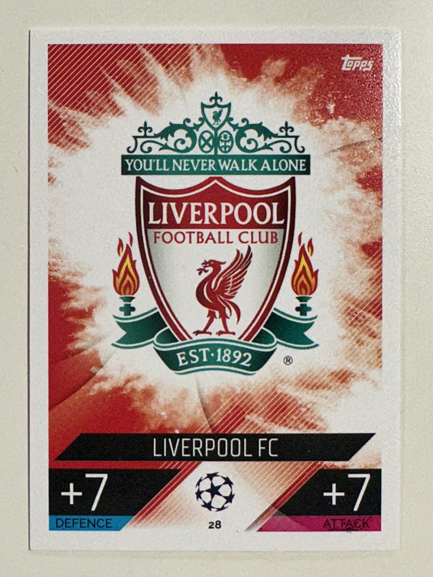 028. Team Badge (Liverpool) &#8211; Topps Match Attax 2022:2023 card