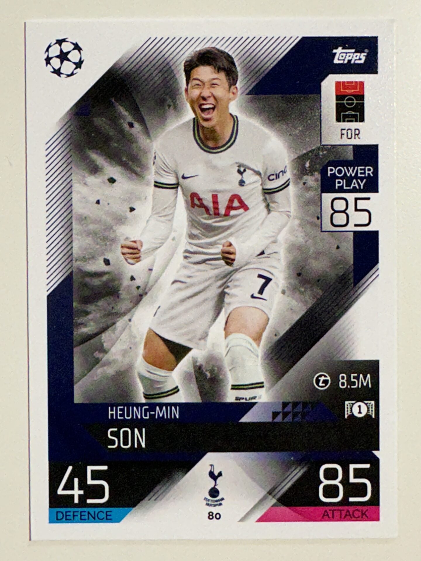 080. Heung-Min Son (Tottenham Hotspur) &#8211; Topps Match Attax 2022:2023 card