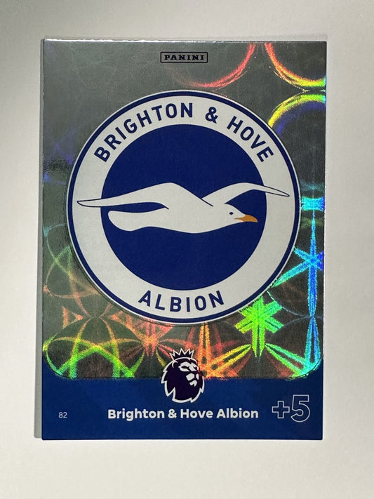 082 Badge Brighton Base Panini Premier League Adrenalyn XL 2024 Card