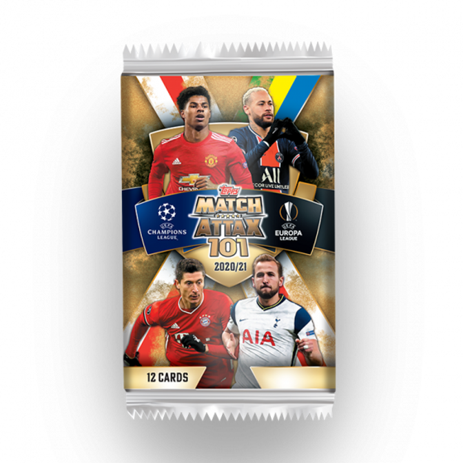 1 x Pack &#8211; Topps Match Attax 101 &#8211; 2021 Football