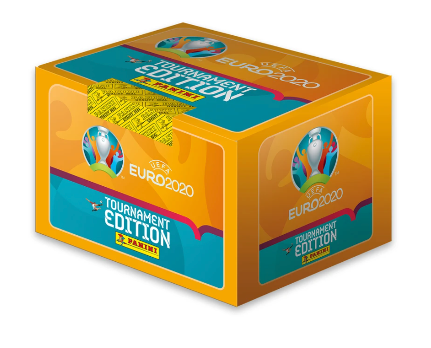 100 Packs Euro 2020 Stickers Panini