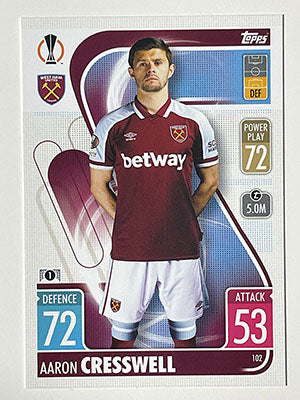 102.-Aaron-Cresswell-West-Ham-United-Match-Attax-2021-22-Topps-Football-Card