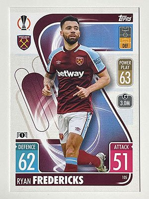 105.-Ryan-Fredericks-West-Ham-United-Match-Attax-2021-22-Topps-Football-Card