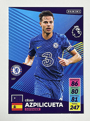 107.-Cesar-Azpilicueta-Base-Football-Card-Chelsea-Panini-Adrenalyn-XL-2021-22