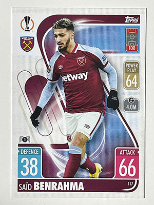 117.-Said-Benrahma-West-Ham-United-Match-Attax-2021-22-Topps-Football-Card