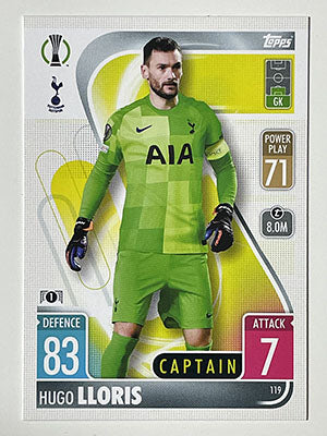 119.-Hugo-Lloris-Captain-Tottenham-Hotspur-Match-Attax-2021-22-Topps-Football-Card