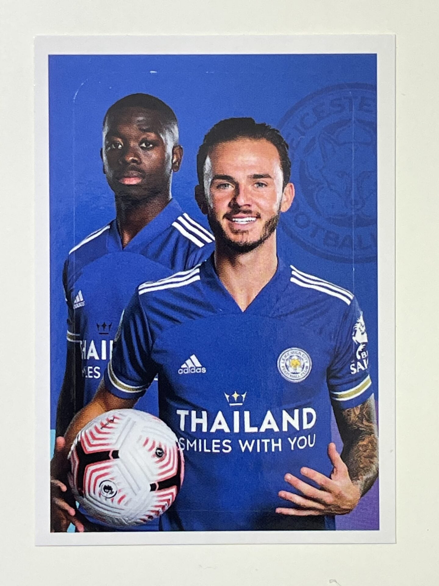 12 Leicester City Graphic Sticker Premier League 2021 Football Sticker