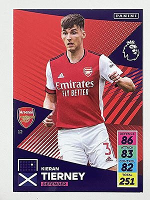 12.-Kieran-Tierney-Arsenal-Panini-Adrenalyn-XL-2021-22-Card-Football