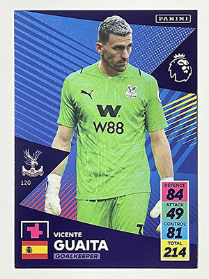 120.-Vicente-Guaita-Crystal-Palace-Panini-Adrenalyn-XL-2021-22-Card-Football