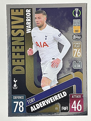 121.-Toby-Alderweireld-Defensive-Warrior-Spurs-Match-Attax-2021-22-Topps-Football-Card