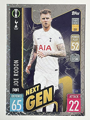 125.-Joe-Rodon-Next-Gen-Tottenham-Hotspur-Match-Attax-2021-22-Topps-Football-Card