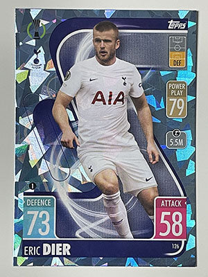 126.-Eric-Dier-Crystal-Foil-Parallel-Spurs-Match-Attax-2021-22-Topps-Football-Card