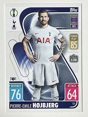 127.-Pierre-Emile-Hojbjerg-Tottenham-Hotspur-Match-Attax-2021-22-Topps-Football-Card