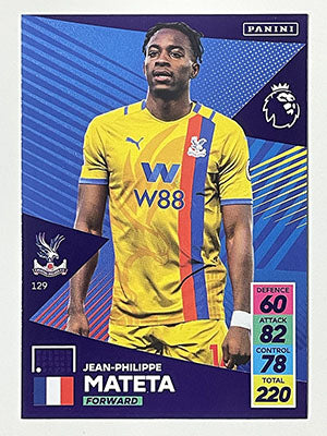 129.-Jean-Philippe-Mateta-Crystal-Palace-Panini-Adrenalyn-XL-2021-22-Card-Football