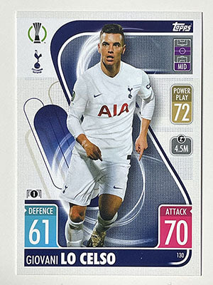 130.-Giovani-Lo-Celso-Tottenham-Hotspur-Match-Attax-2021-22-Topps-Football-Card