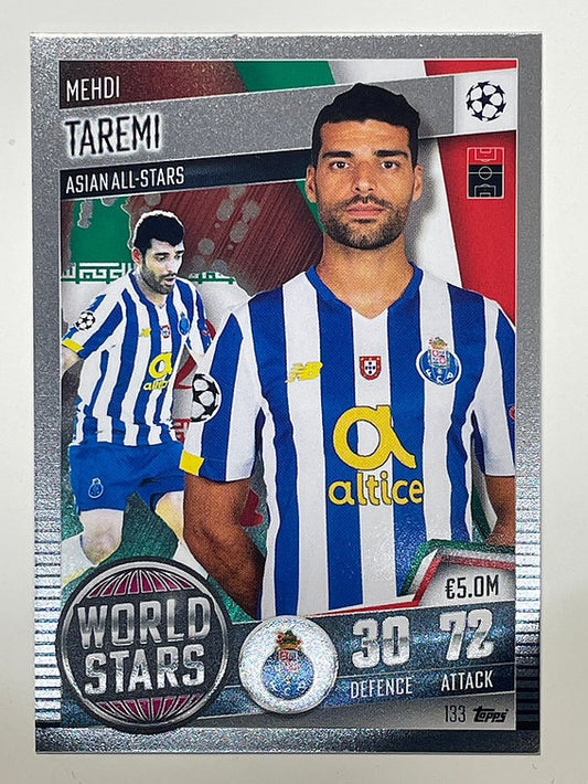 133. Mehdi Taremi (FC Porto) Football Cards &#8211; Match Attax 101 2021 Card