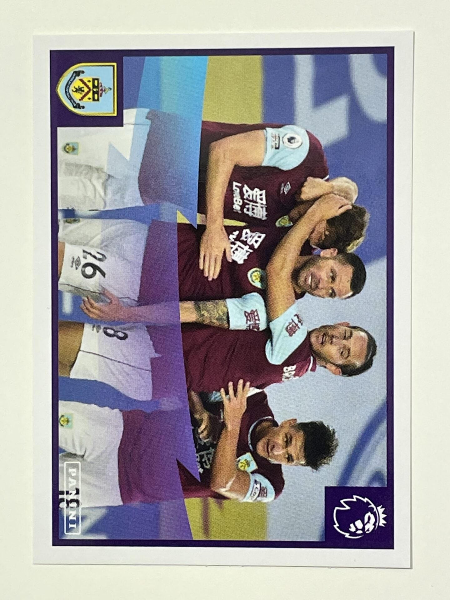 135 Classy Clarets Sticker Burnley Premier League 2021 Football Sticker