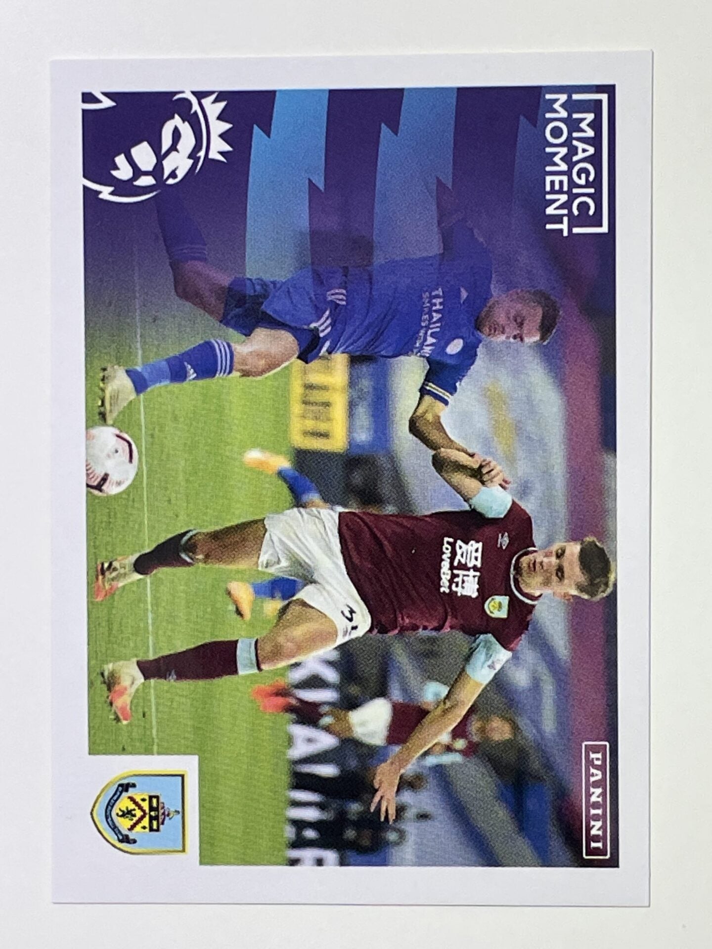 136 Magic Moment Sticker Burnley Premier League 2021 Football Sticker