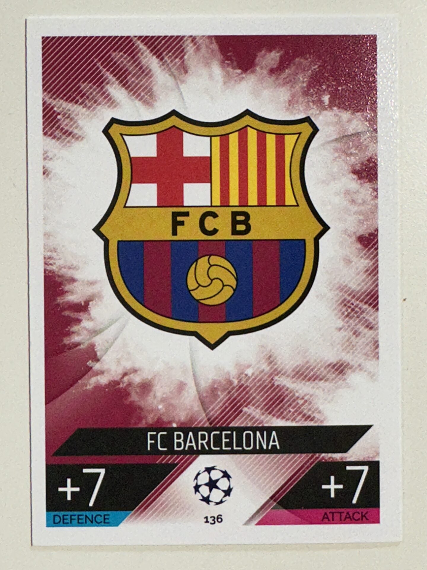 136. Team Badge (FC Barcelona) &#8211; Topps Match Attax 2022:2023 card