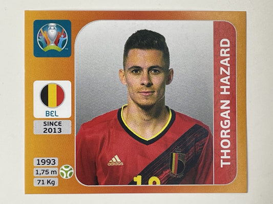 141. Thorgan Hazard (Belgium) &#8211; Euro 2020 Stickers