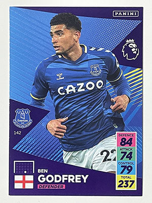 142.-Ben-Godfrey-Everton-Panini-Adrenalyn-XL-2021-22-Card-Football