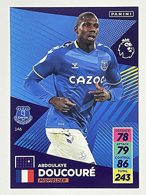 146.-Abdoulaye-Doucoure-Everton-Panini-Adrenalyn-XL-2021-22-Card-Football