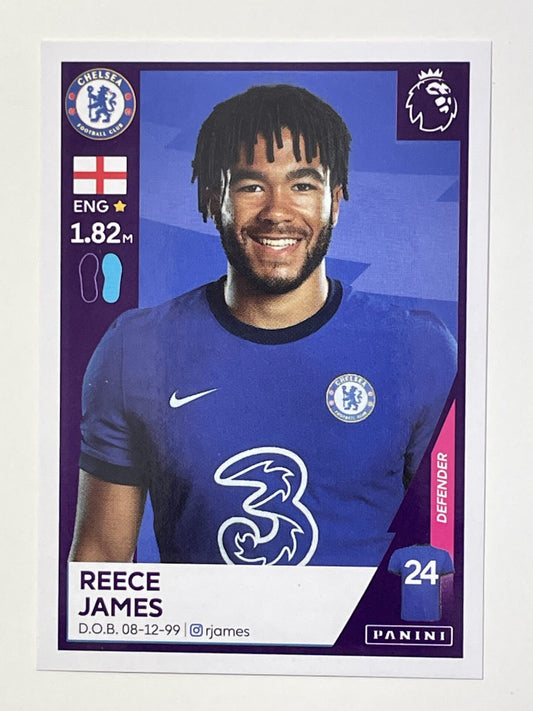 149 Reece James Sticker Chelsea Premier League 2021 Football Sticker