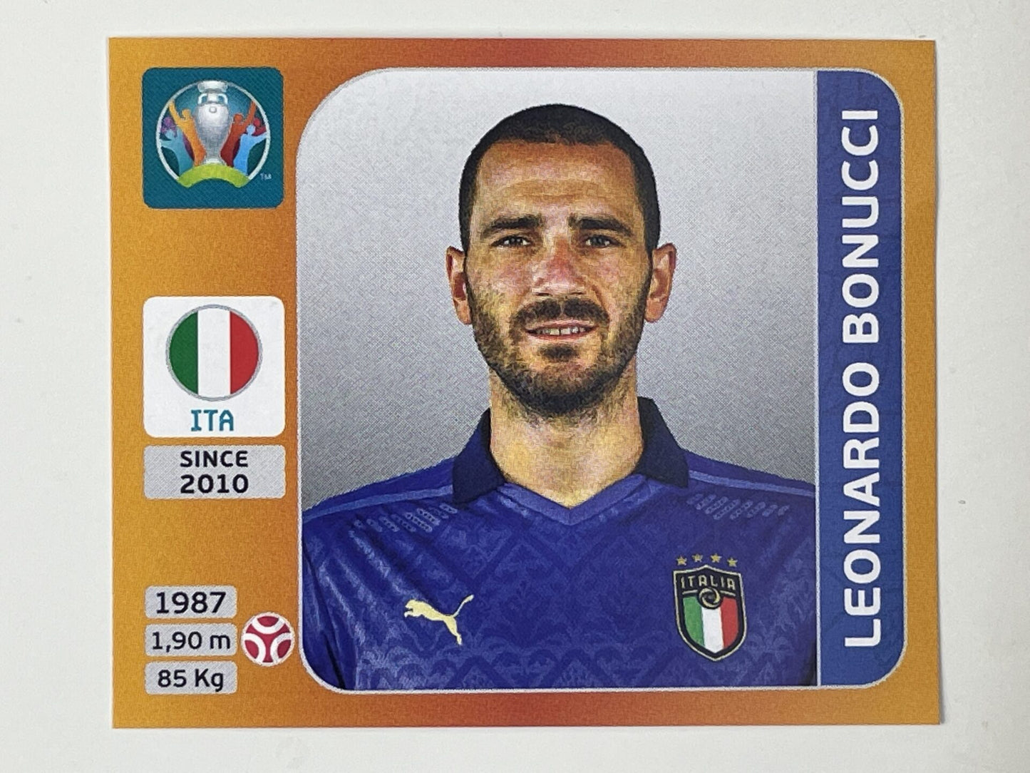 16. Leonardo Bonucci (Italy) &#8211; Euro 2020 Stickers