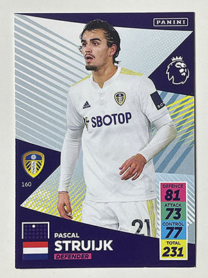 160.-Pascal-Struijk-Leeds-United-Panini-Adrenalyn-XL-2021-22-Card-Football