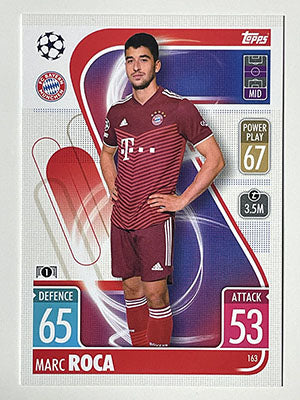 163.-Marc-Roca-FC-Bayern-Munchen-Match-Attax-2021-22-Topps-Football-Card