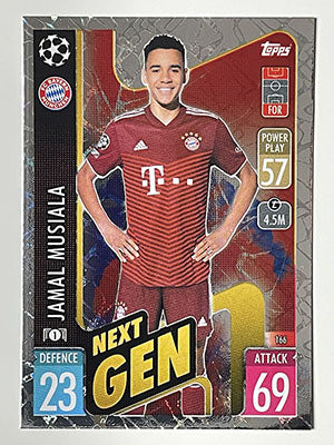 166.-Jamal-Musiala-Next-Gen-FC-Bayern-Munchen-Match-Attax-2021-22-Topps-Football-Card