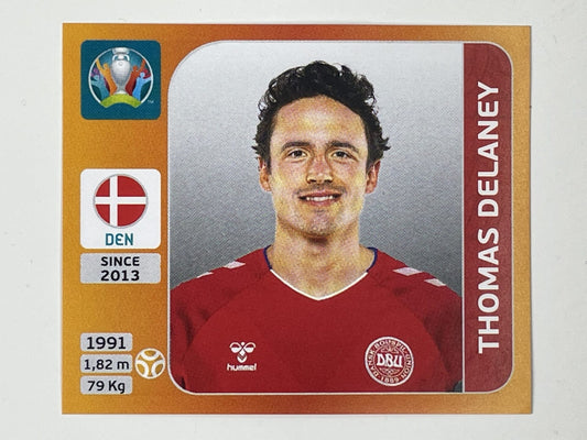 166. Thomas Delaney (Denmark) &#8211; Euro 2020 Stickers