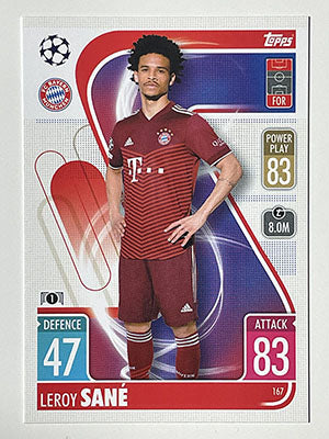 167.-Leroy-Sane-FC-Bayern-Munchen-Match-Attax-2021-22-Topps-Football-Card