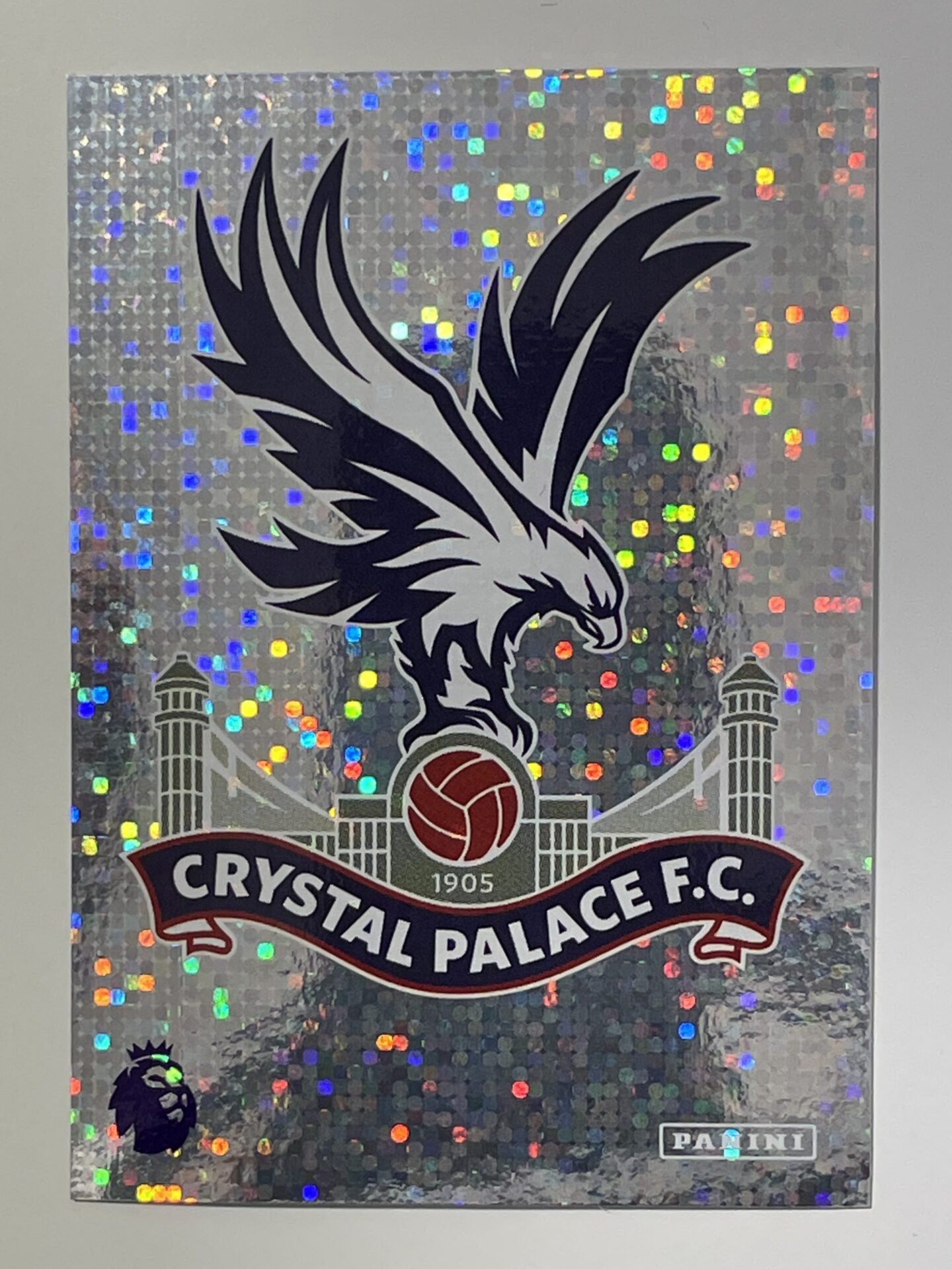 168 Club Badge Sticker Crystal Palace Premier League 2021 Football Sticker