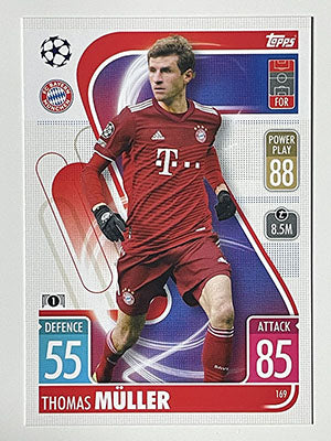 169.-Thomas-Muller-FC-Bayern-Munchen-Match-Attax-2021-22-Topps-Football-Card