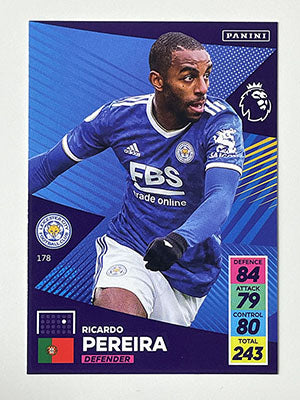 178.-Ricardo-Pereira-Base-Football-Card-Panini-Adrenalyn-XL-2021-22