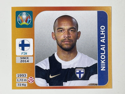 180. Nikolai Alho (Finland) &#8211; Euro 2020 Stickers