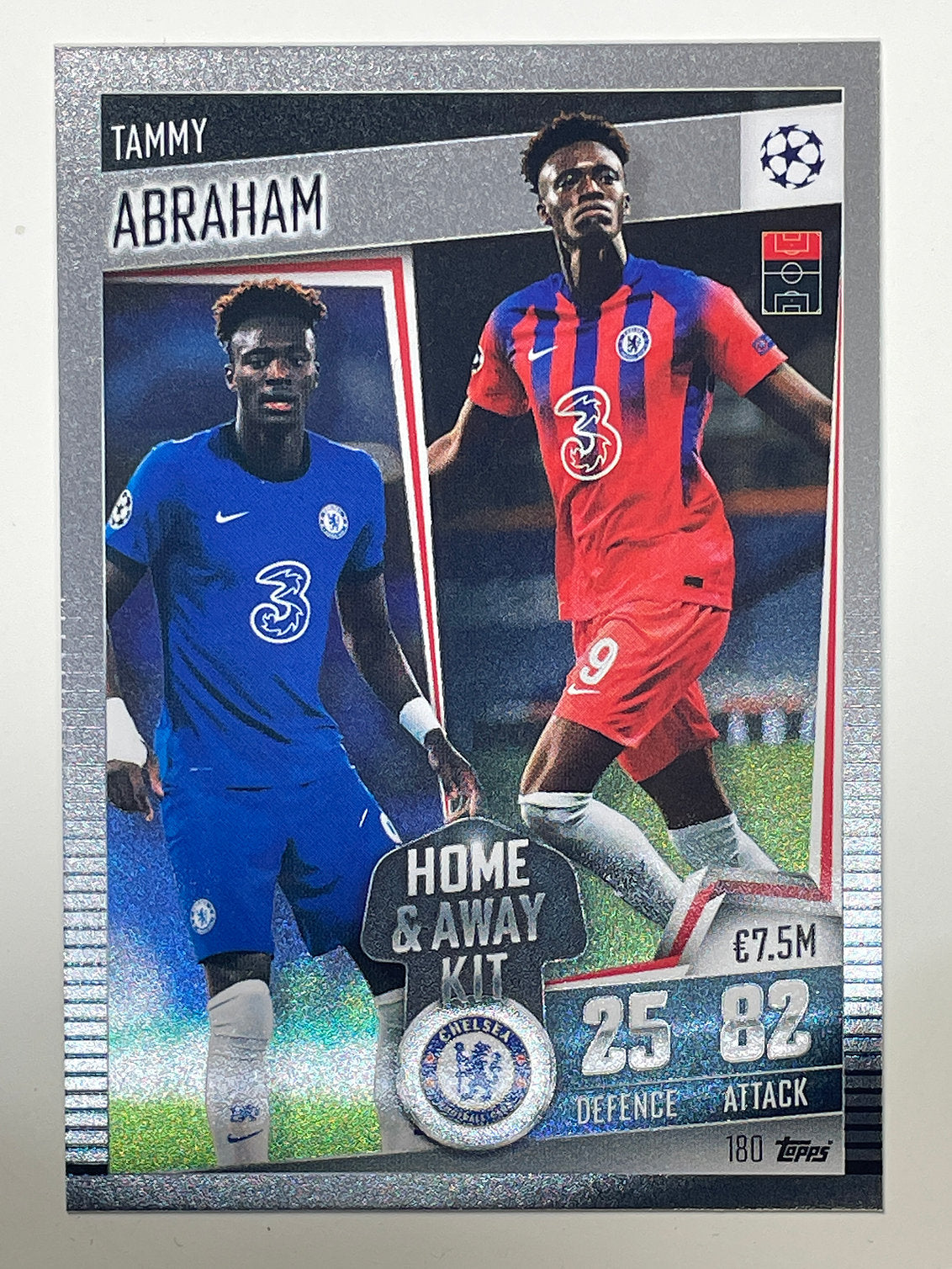 180. Tammy Abraham (Chelsea) Football Card &#8211; Match Attax 101 2021 Card