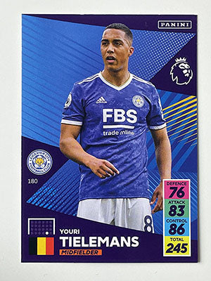 180.-Youri-Tielemens-Base-Football-Card-Panini-Adrenalyn-XL-2021-22