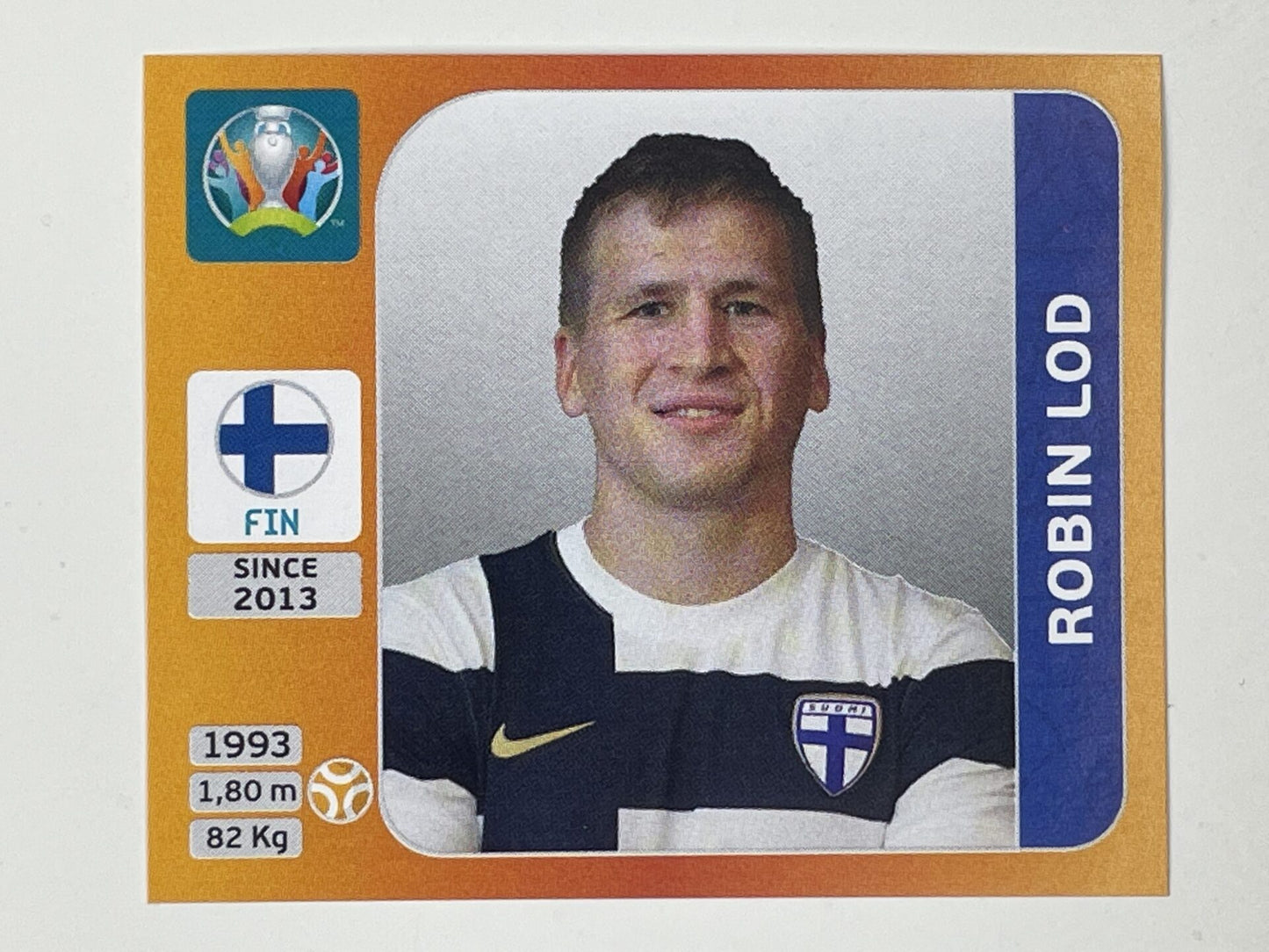 189. Robin Lod (Finland) &#8211; Euro 2020 Stickers