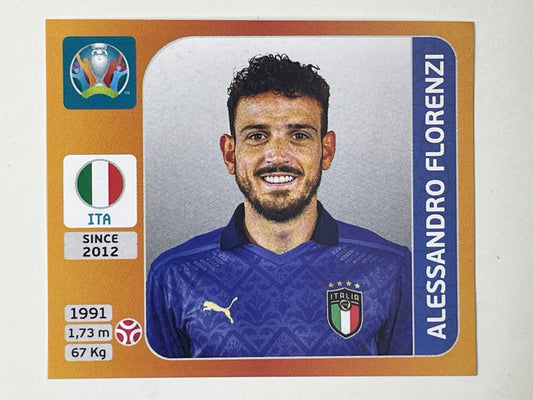 19. Alessandro Florenzi (Italy) &#8211; Euro 2020 Stickers