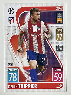 192.-Kieran-Trippier-Atletico-de-Madrid-Match-Attax-2021-22-Topps-Football-Card