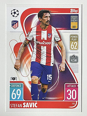 193.-Stefan-Savic-Atletico-de-Madrid-Match-Attax-2021-22-Topps-Football-Card