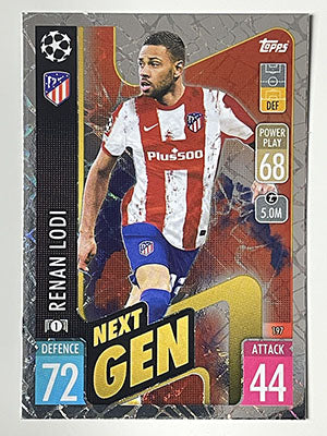 197.-Renan-Lodi-Next-Gen-Atletico-de-Madrid-Match-Attax-2021-22-Topps-Football-Card