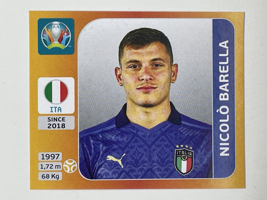 20. Nicolo Barella (Italy) &#8211; Euro 2020 Stickers