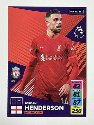 200.-Jordan-Henderson-Base-Football-Card-Panini-Adrenalyn-XL-2021-22