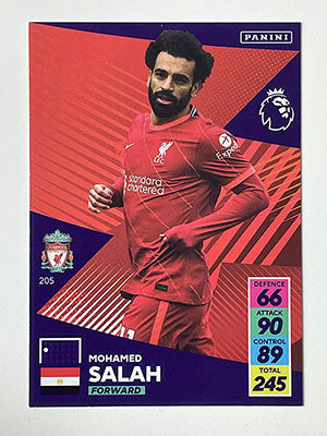 205.-Mohamed-Salah-Base-Football-Card-Panini-Adrenalyn-XL-2021-22